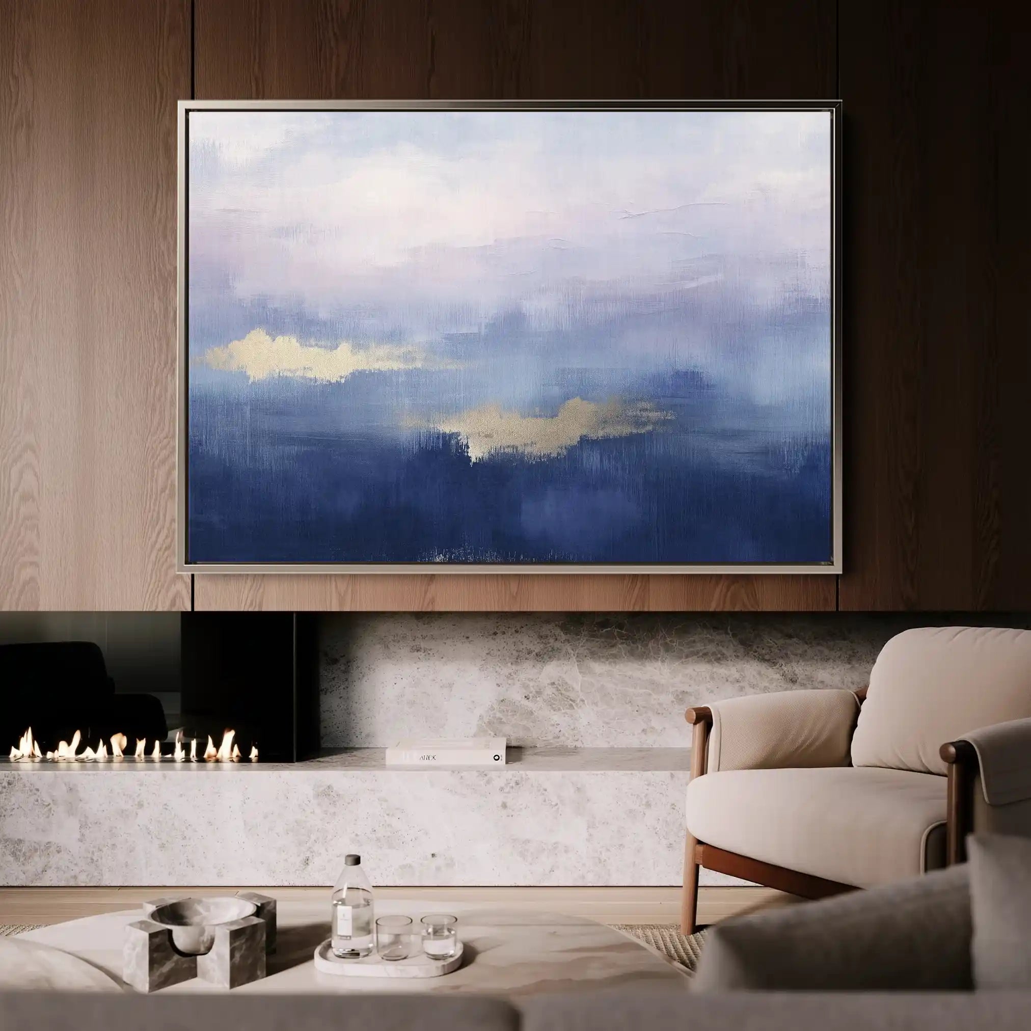 Abstract 285 Canvas Art 60 x 40 cm / Stretched on hidden frame