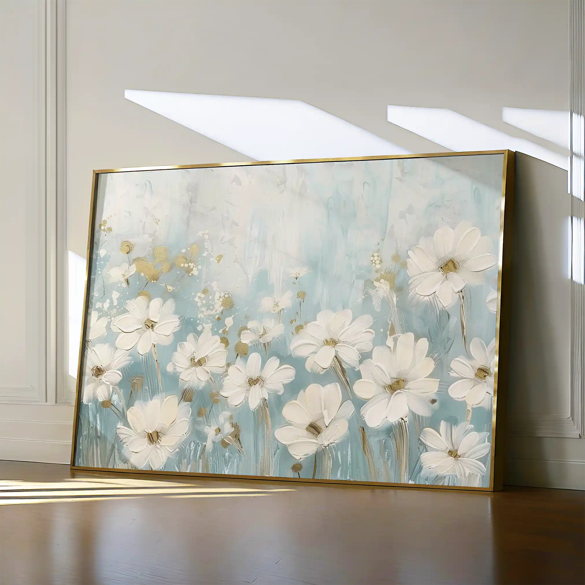 Floral Canvas Wall Art WAD285-F 90 x 60 cm / Stretched on hidden frame