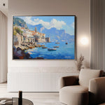 Landscape 286 Canvas Art 90 x 60 cm / Stretched on hidden frame