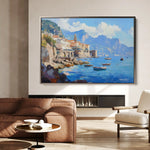 Landscape 286 Canvas Art 90 x 60 cm / Stretched on hidden frame