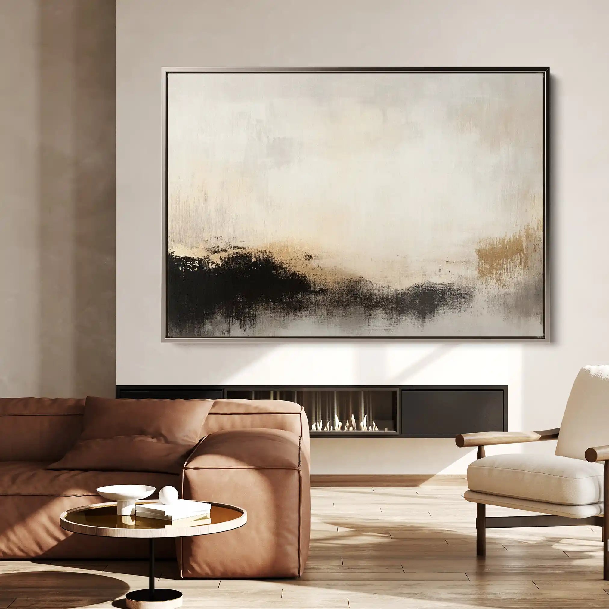 Abstract 287 Canvas Art 60 x 40 cm / Stretched on hidden frame