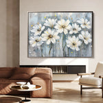 Floral Canvas Wall Art WAD287-F 90 x 60 cm / Stretched on hidden frame