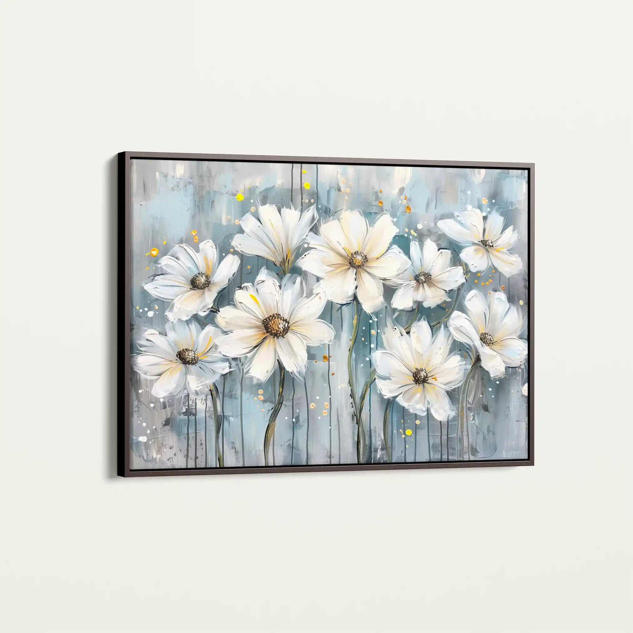 Floral Canvas Wall Art WAD287-F 90 x 60 cm / Stretched on hidden frame