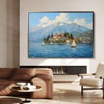 Landscape 287 Canvas Art 90 x 60 cm / Stretched on hidden frame