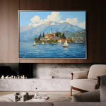 Landscape 287 Canvas Art 90 x 60 cm / Stretched on hidden frame