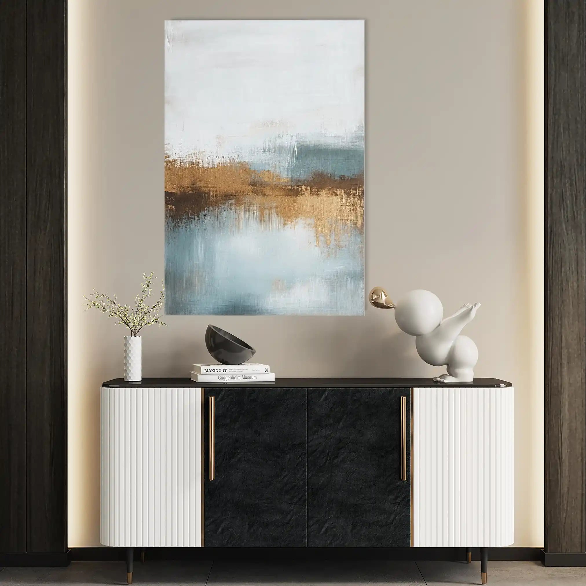 Abstract 288 Canvas Art 60 x 40 cm / Stretched on hidden frame