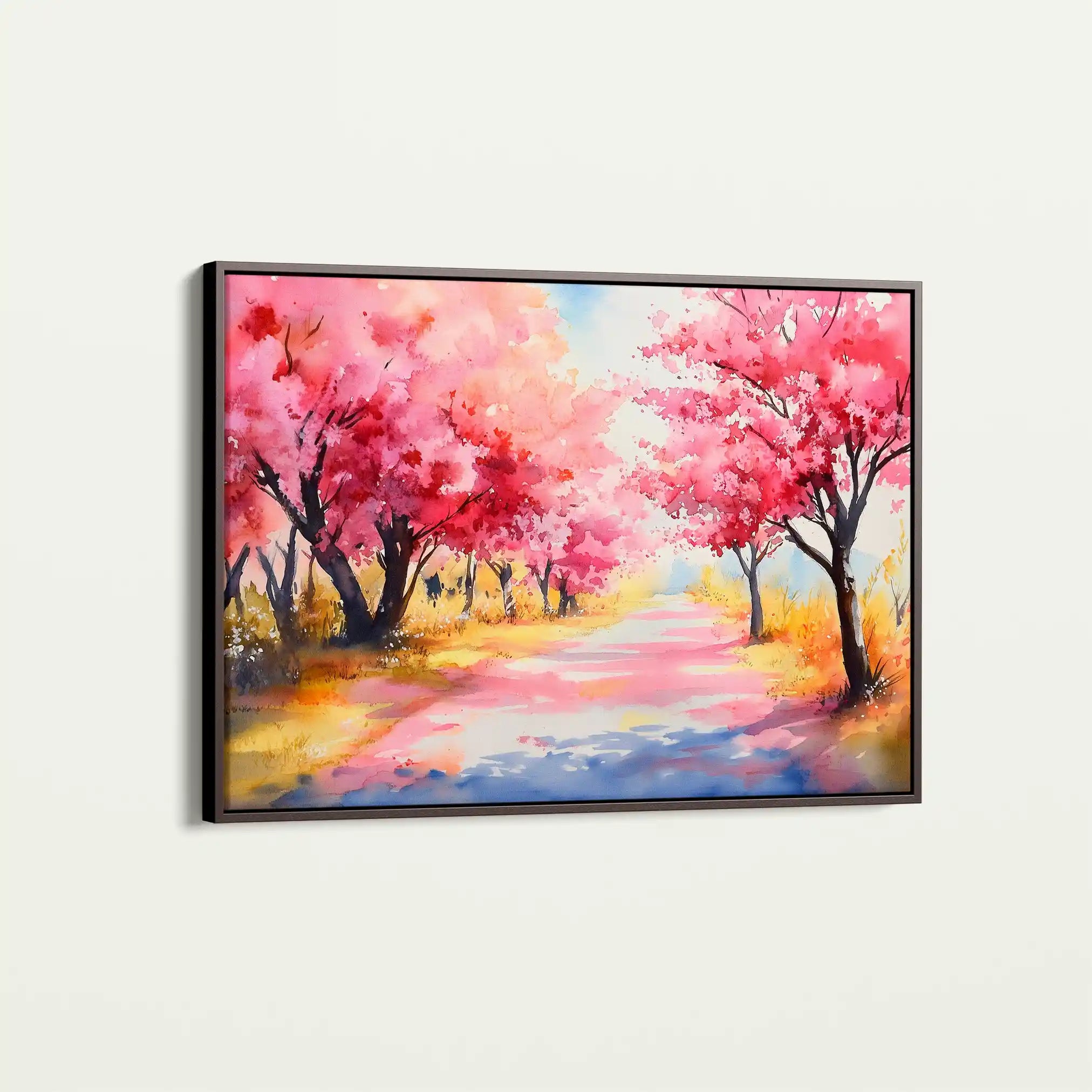 Landscape 288 Canvas Art 90 x 60 cm / Stretched on hidden frame