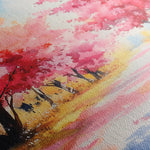 Landscape 288 Canvas Art 90 x 60 cm / Stretched on hidden frame