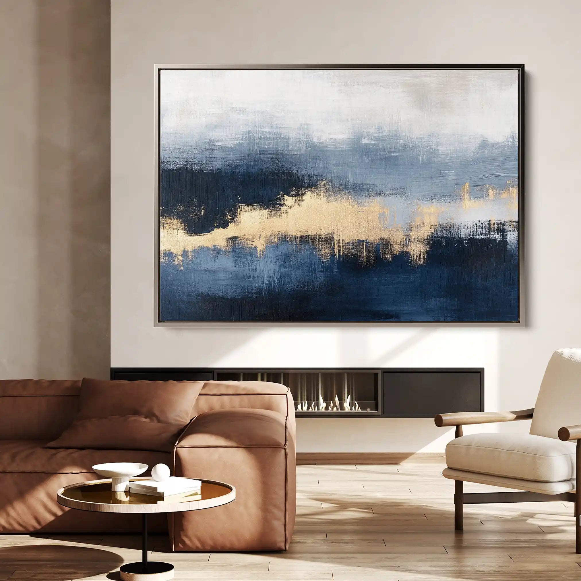Abstract 289 Canvas Art 60 x 40 cm / Stretched on hidden frame