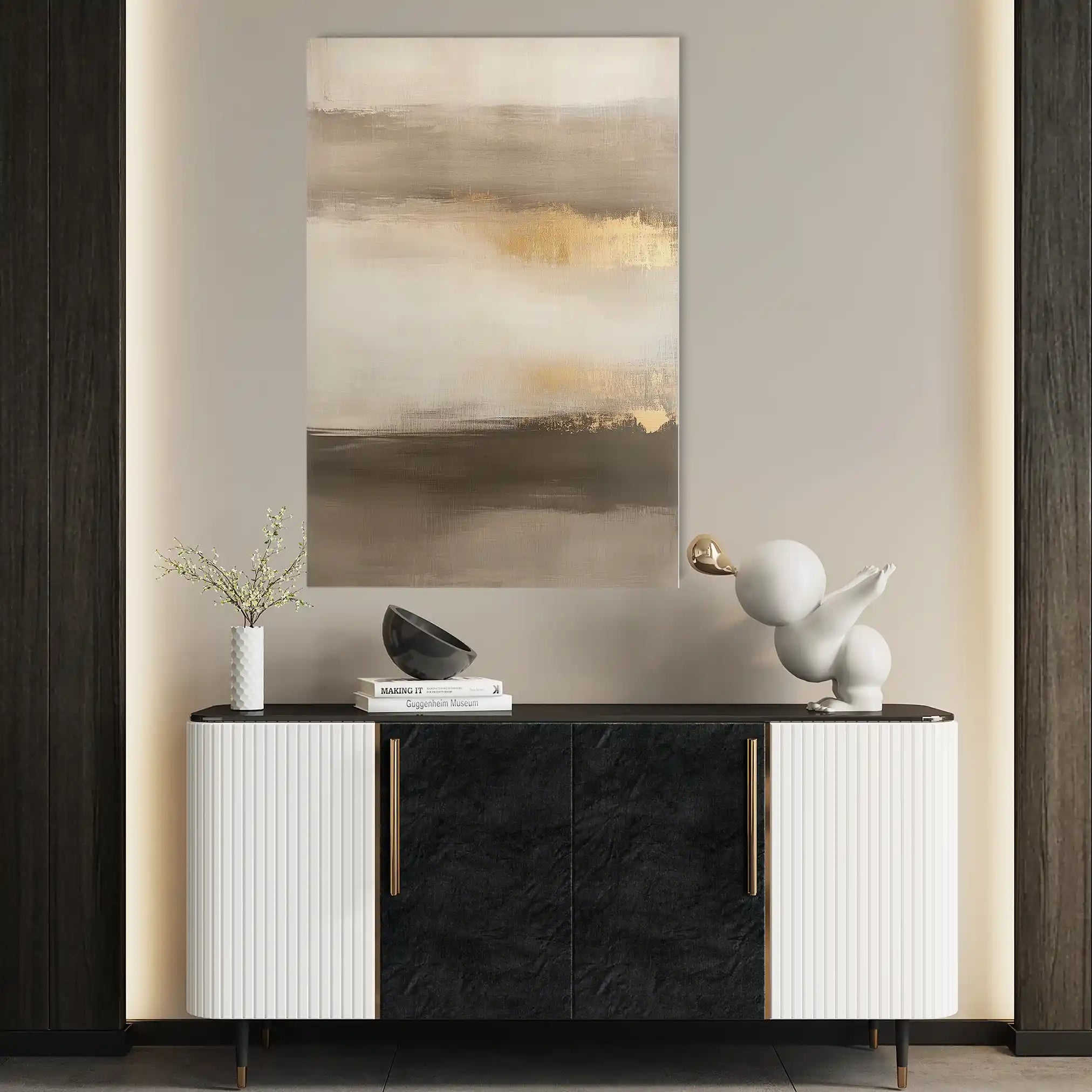 Abstract 290 Canvas Art 60 x 40 cm / Stretched on hidden frame