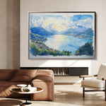 Landscape 290 Canvas Art 90 x 60 cm / Stretched on hidden frame