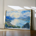 Landscape 290 Canvas Art 90 x 60 cm / Stretched on hidden frame