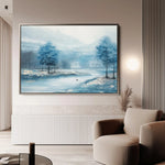 Floral Canvas Wall Art WAD291-F 90 x 60 cm / Stretched on hidden frame