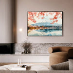 Landscape 291 Canvas Art 90 x 60 cm / Stretched on hidden frame