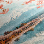 Landscape 291 Canvas Art 90 x 60 cm / Stretched on hidden frame