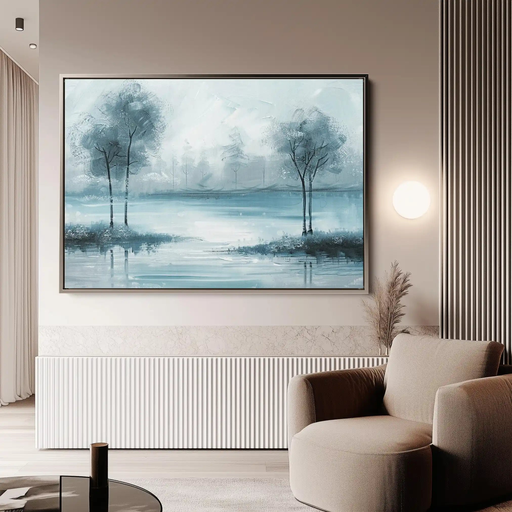 Floral Canvas Wall Art WAD292-F 90 x 60 cm / Stretched on hidden frame