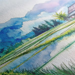 Landscape 292 Canvas Art 90 x 60 cm / Stretched on hidden frame