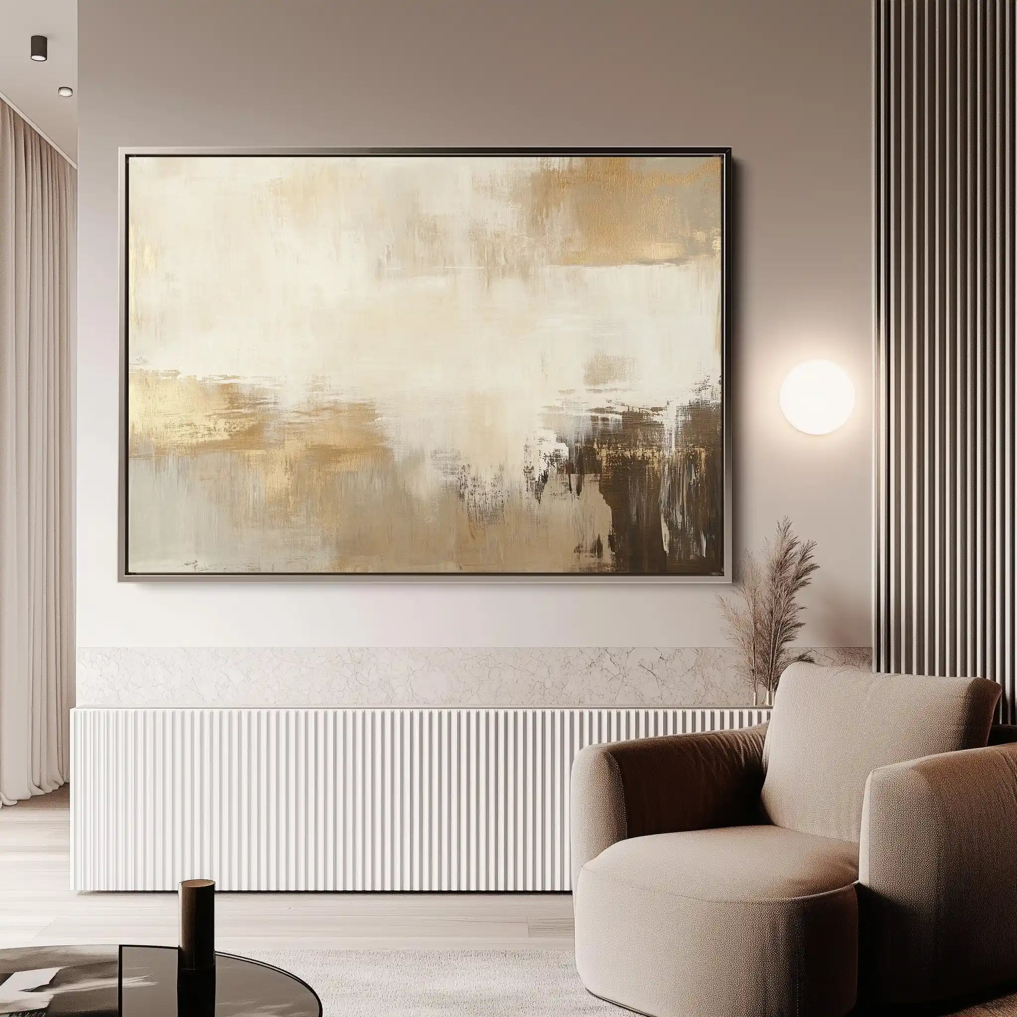 Abstract 293 Canvas Art 60 x 40 cm / Stretched on hidden frame