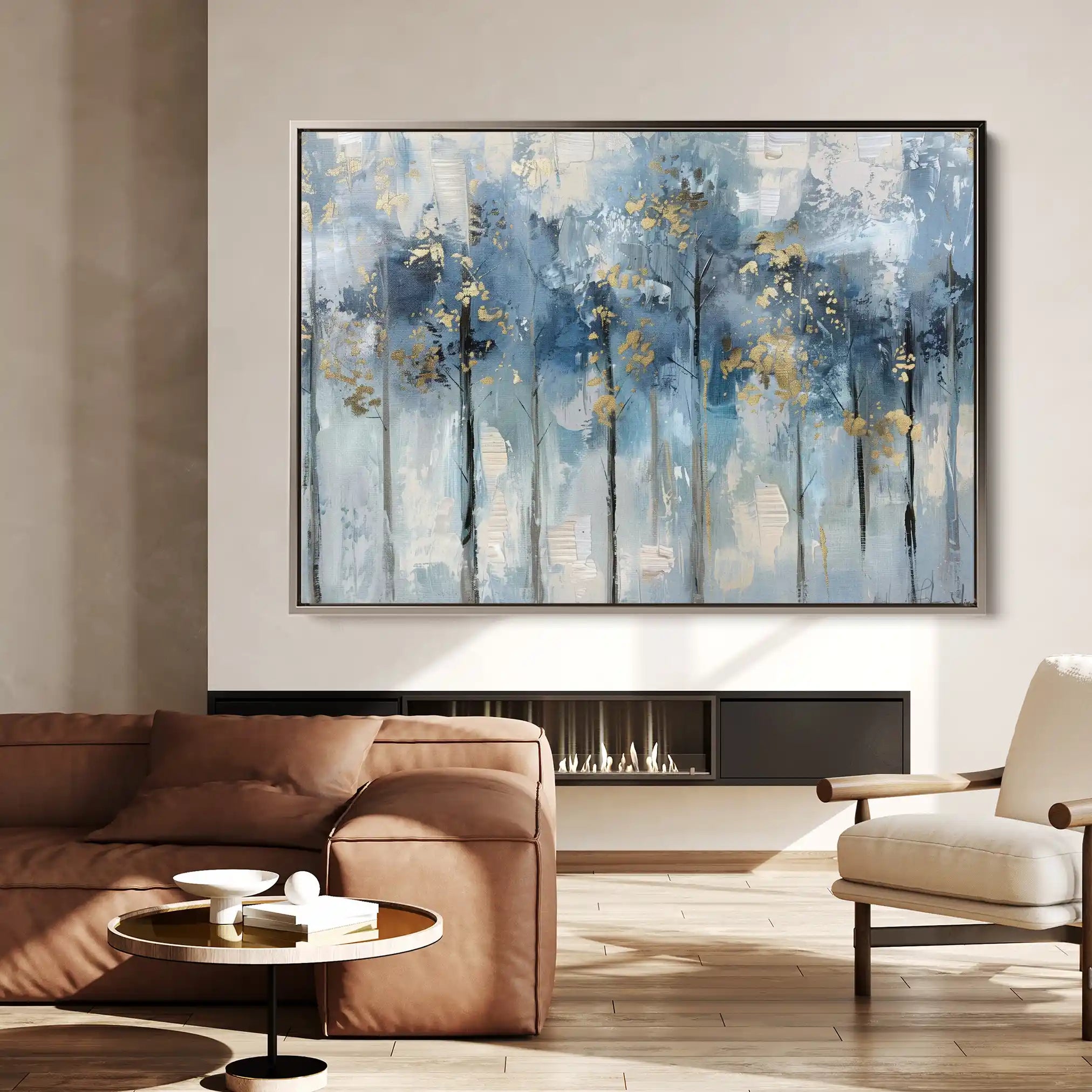 Floral Canvas Wall Art WAD294-F 90 x 60 cm / Stretched on hidden frame