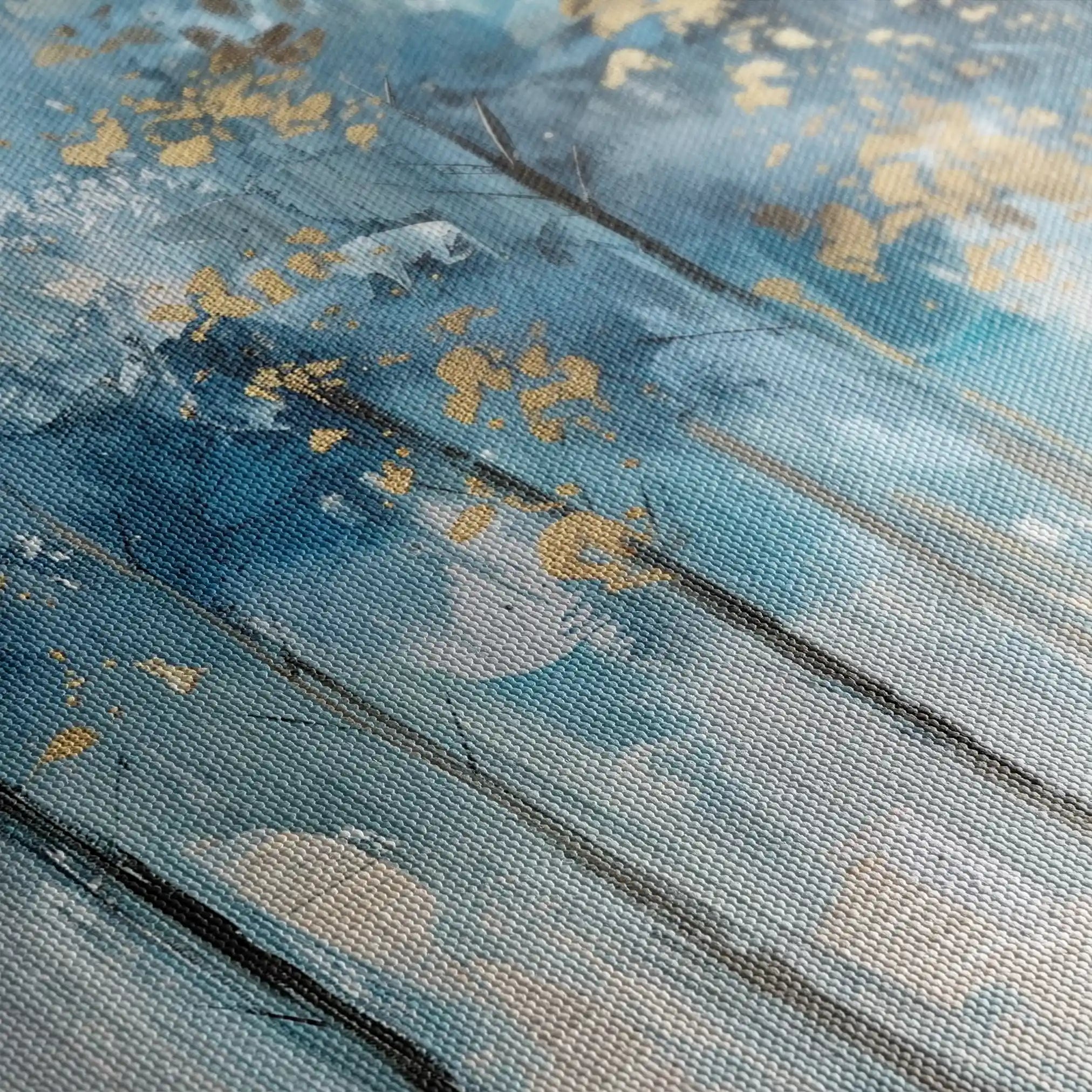 Floral Canvas Wall Art WAD294-F 90 x 60 cm / Stretched on hidden frame