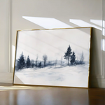 Landscape 294 Canvas Art 90 x 60 cm / Stretched on hidden frame