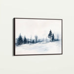 Landscape 294 Canvas Art 90 x 60 cm / Stretched on hidden frame