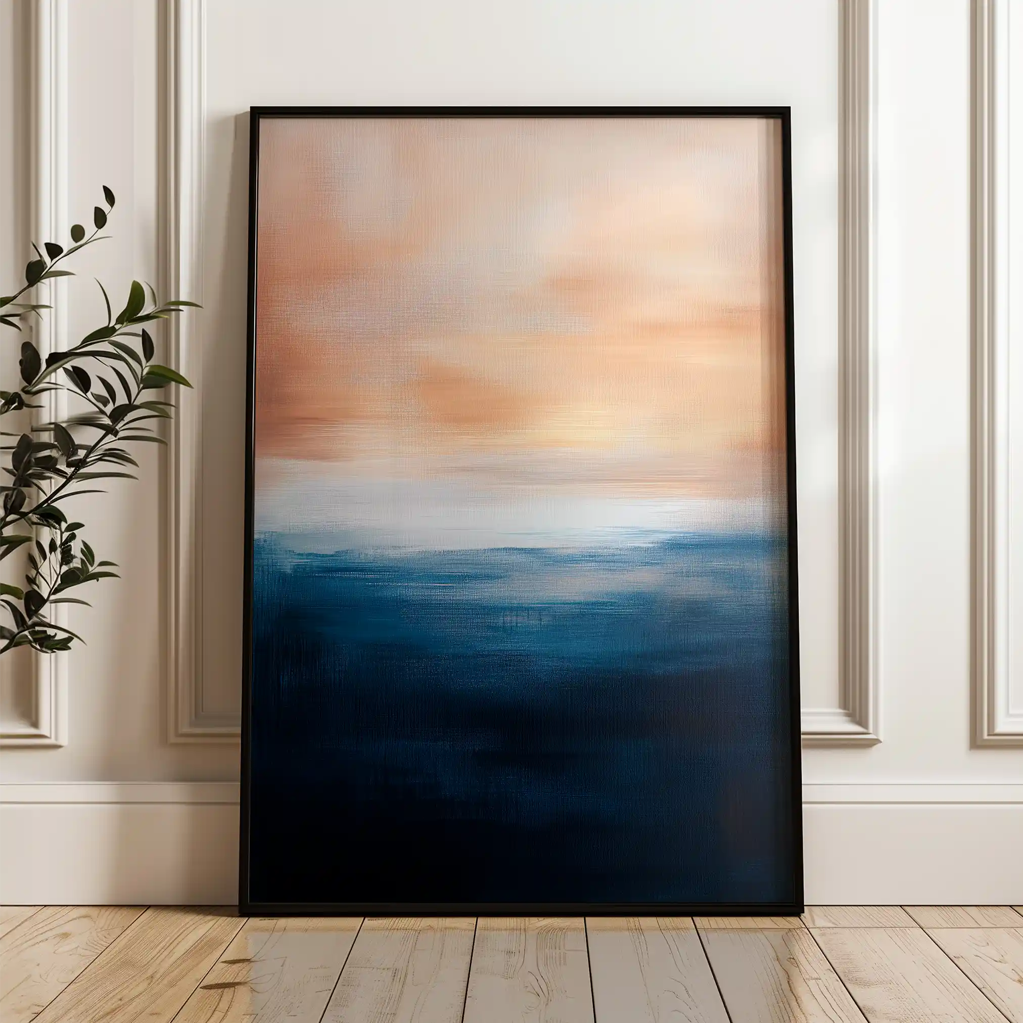 Abstract Canvas Wall Art WAD295-A 90 x 60 cm / Stretched on hidden frame