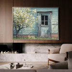 Landscape 295 Canvas Art 90 x 60 cm / Stretched on hidden frame