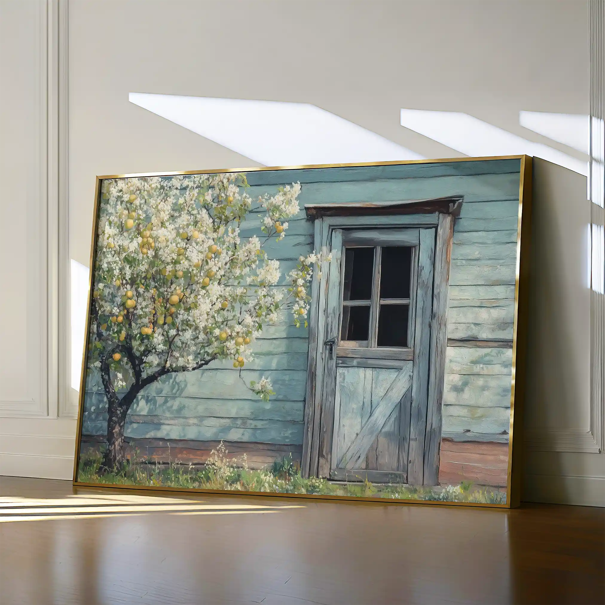 Landscape 295 Canvas Art 90 x 60 cm / Stretched on hidden frame