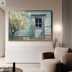 Landscape 295 Canvas Art 90 x 60 cm / Stretched on hidden frame