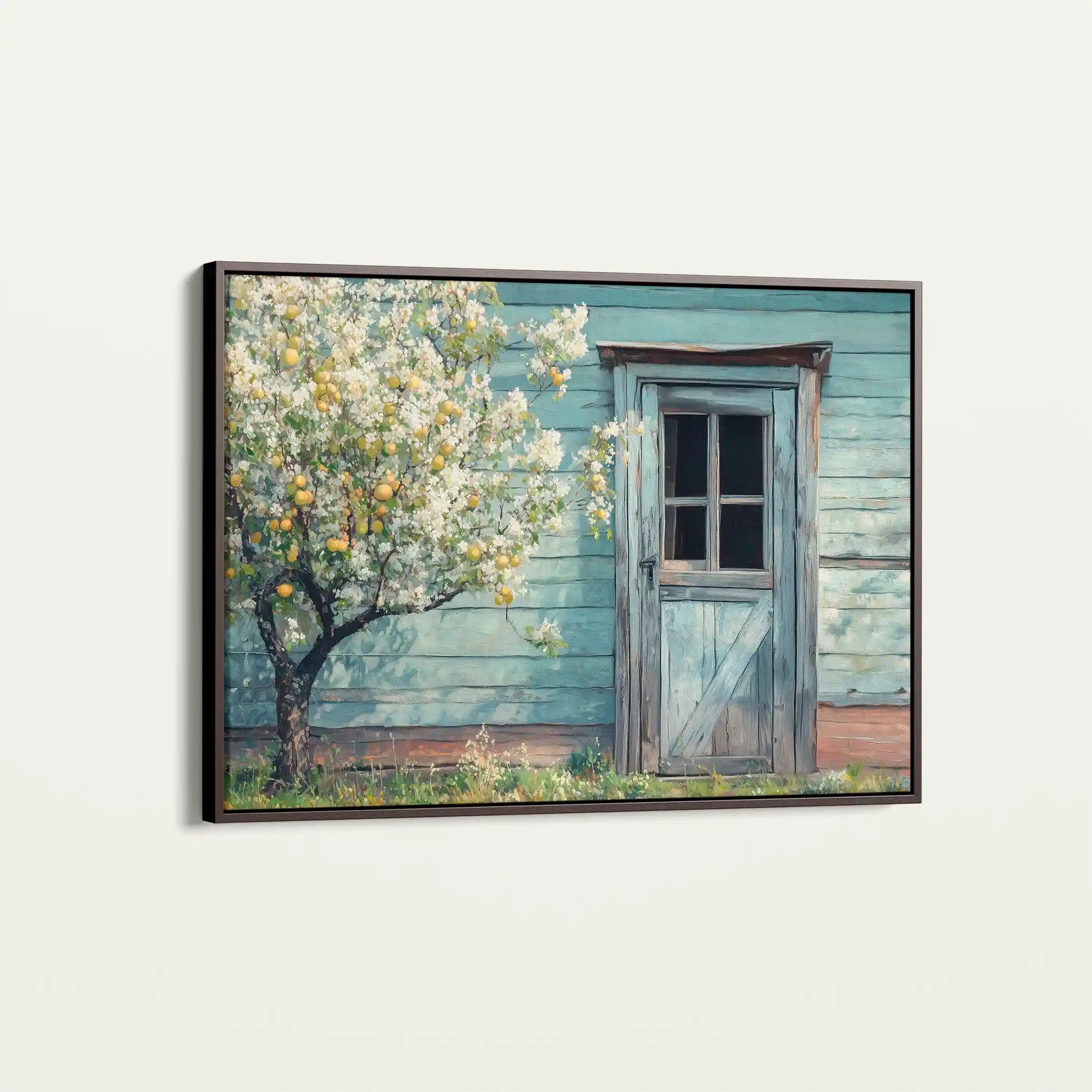 Landscape 295 Canvas Art 90 x 60 cm / Stretched on hidden frame