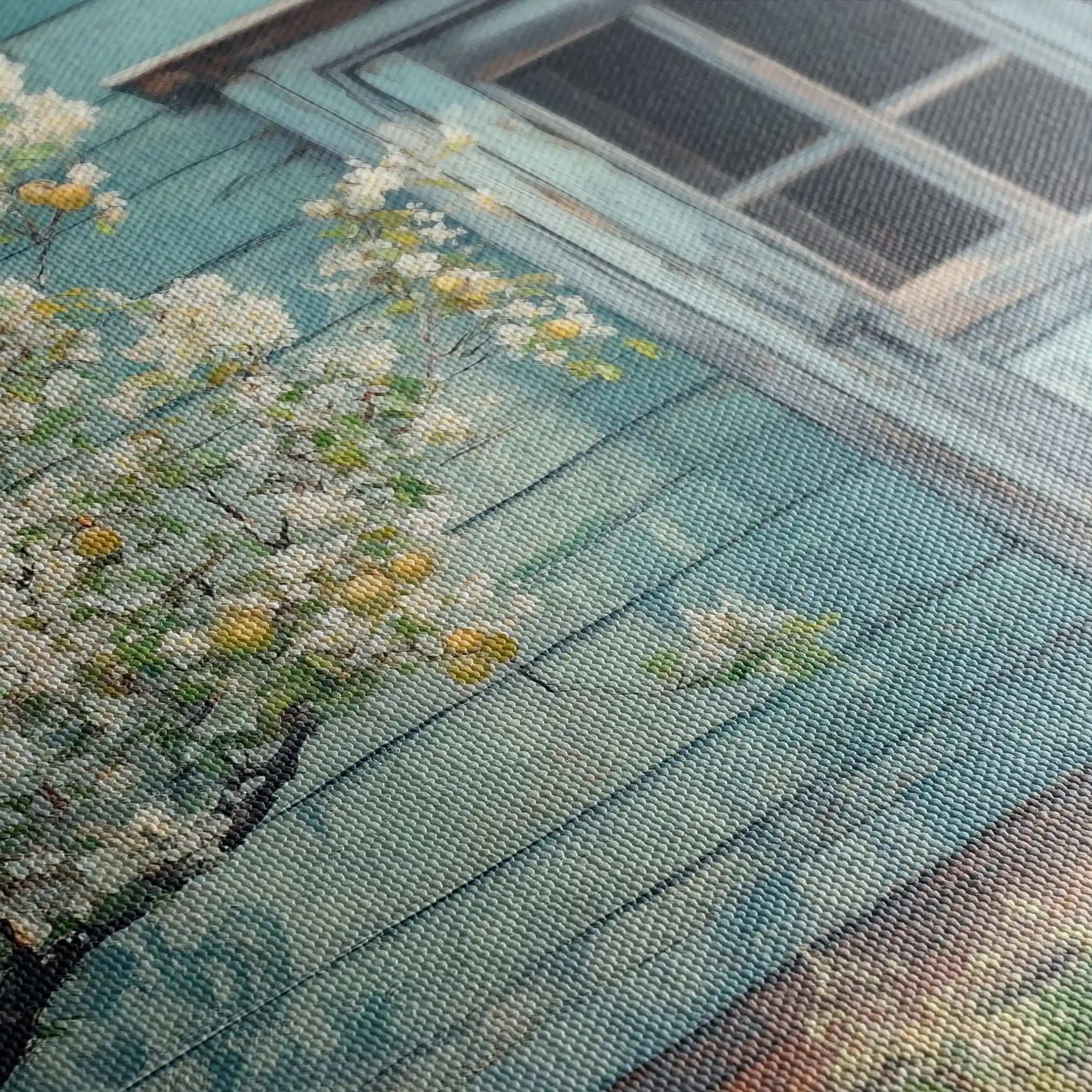 Landscape 295 Canvas Art 90 x 60 cm / Stretched on hidden frame