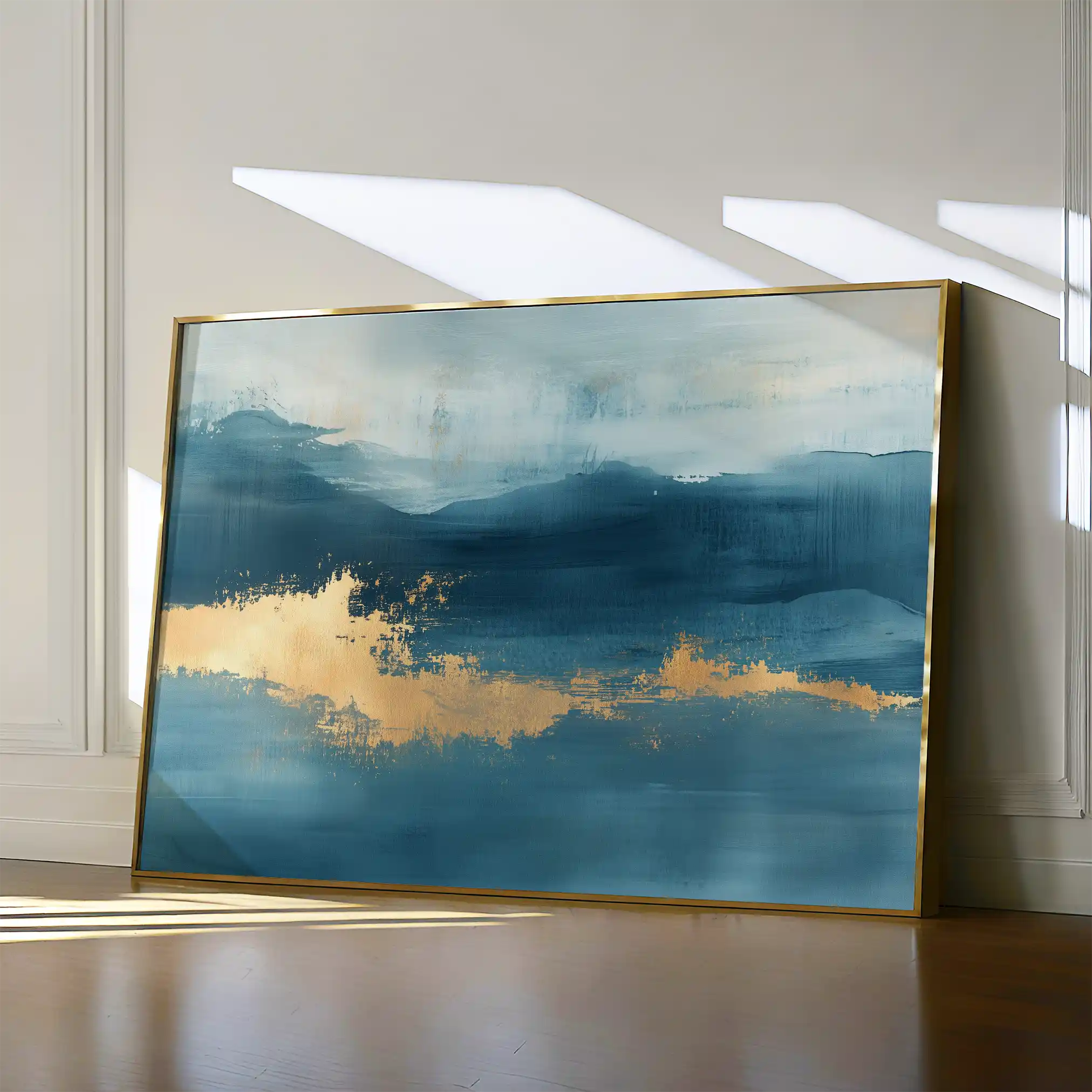 Abstract 296 Canvas Art 60 x 40 cm / Stretched on hidden frame