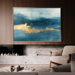 Abstract 296 Canvas Art 60 x 40 cm / Stretched on hidden frame