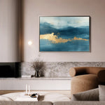 Abstract 296 Canvas Art 60 x 40 cm / Stretched on hidden frame