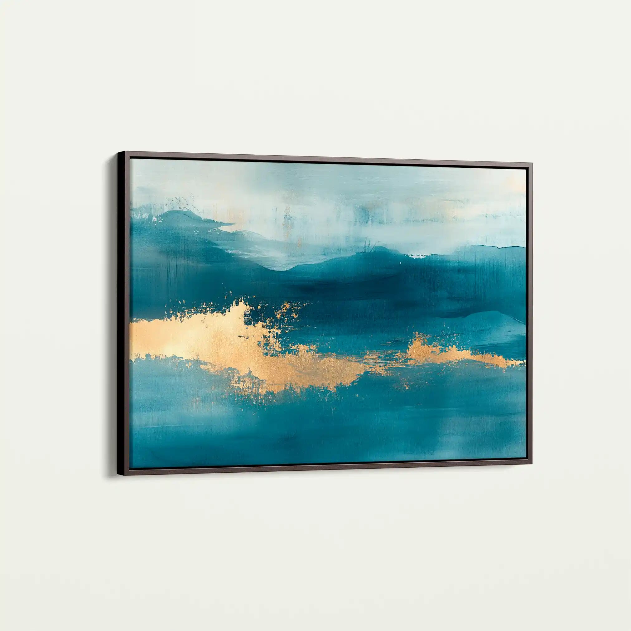 Abstract 296 Canvas Art 60 x 40 cm / Stretched on hidden frame