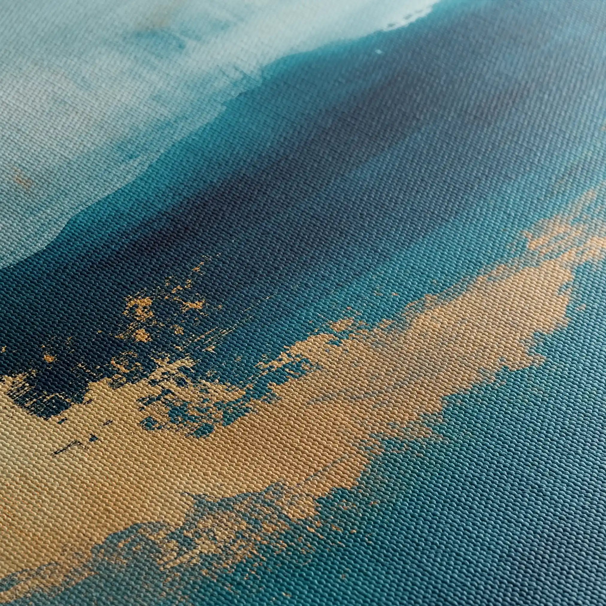 Abstract 296 Canvas Art 60 x 40 cm / Stretched on hidden frame