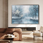 Floral Canvas Wall Art WAD296-F 90 x 60 cm / Stretched on hidden frame