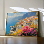 Landscape 296 Canvas Art 90 x 60 cm / Stretched on hidden frame