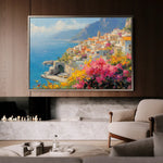 Landscape 296 Canvas Art 90 x 60 cm / Stretched on hidden frame