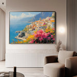 Landscape 296 Canvas Art 90 x 60 cm / Stretched on hidden frame