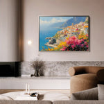 Landscape 296 Canvas Art 90 x 60 cm / Stretched on hidden frame