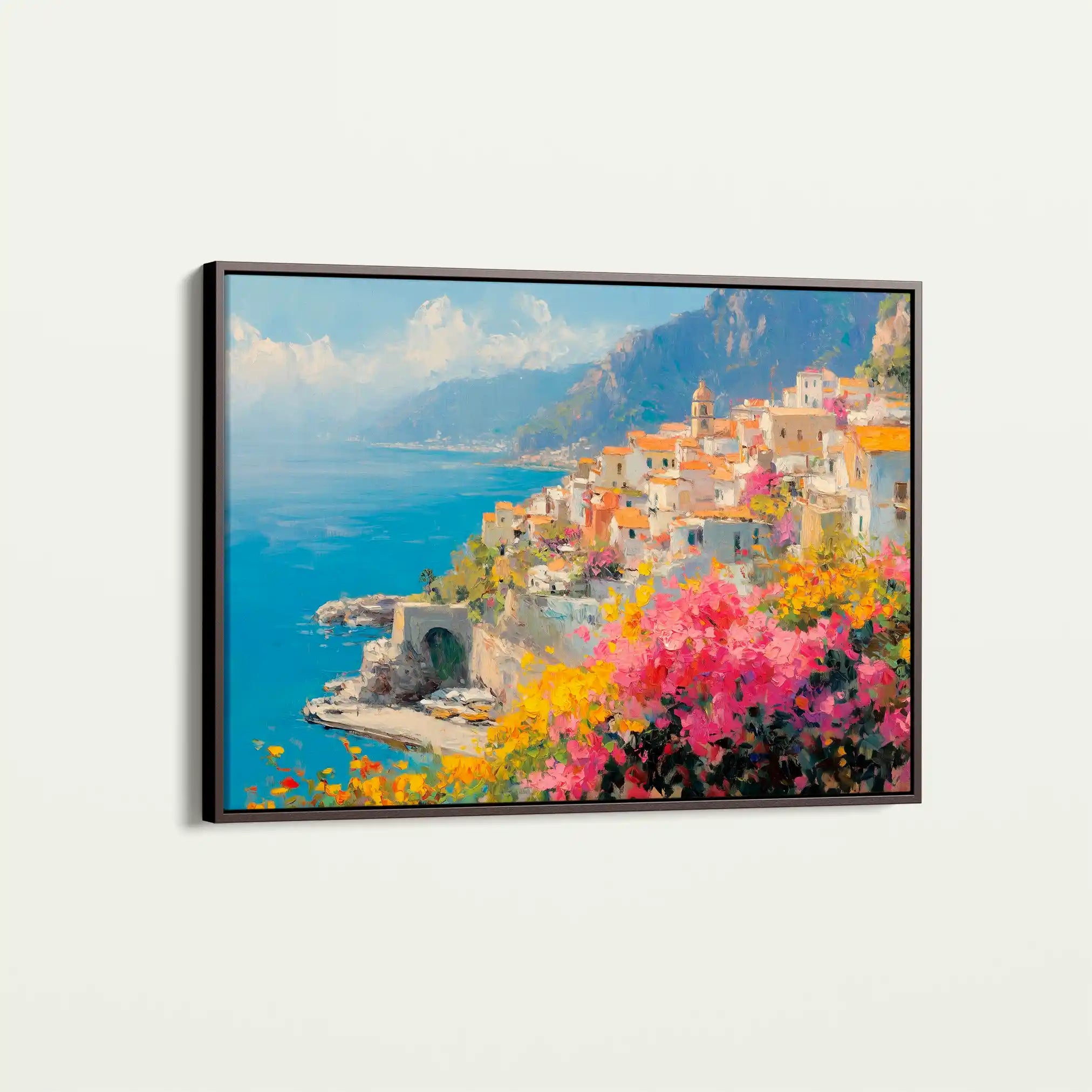 Landscape 296 Canvas Art 90 x 60 cm / Stretched on hidden frame