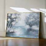 Floral Canvas Wall Art WAD297-F 90 x 60 cm / Stretched on hidden frame