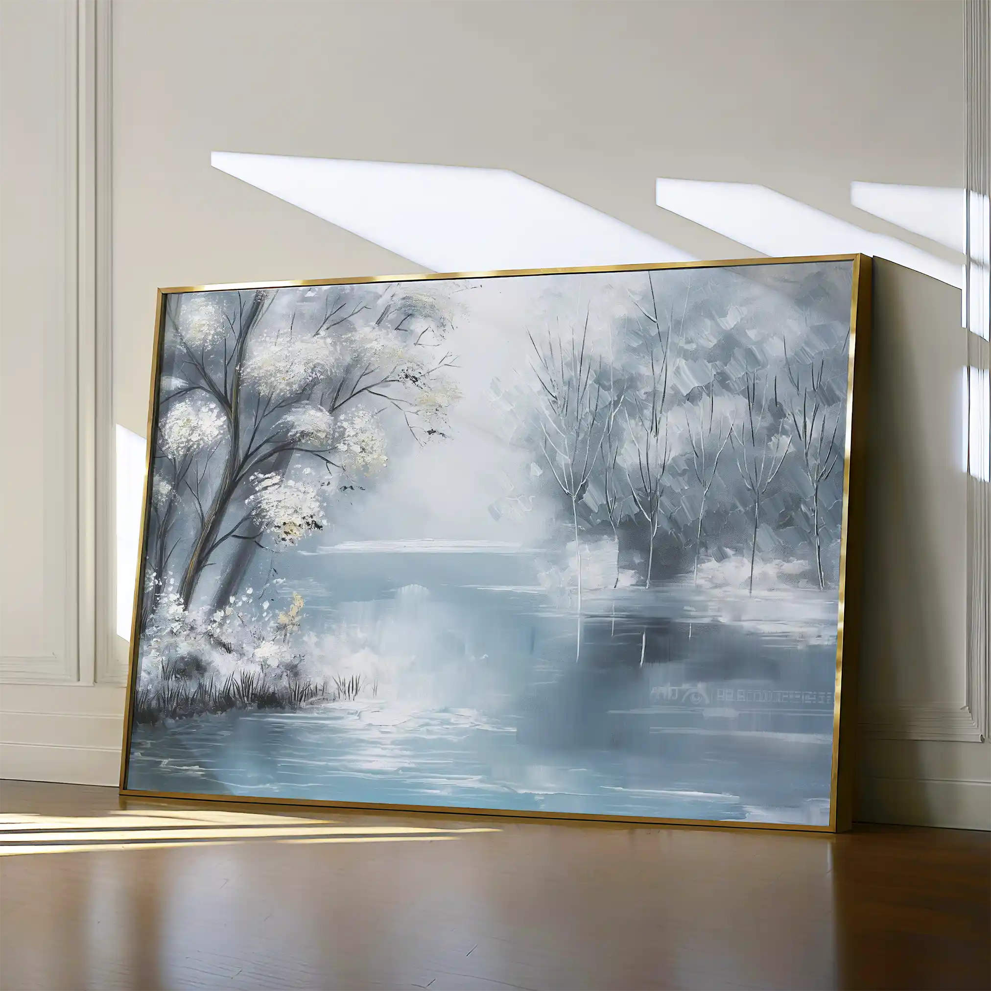 Floral Canvas Wall Art WAD297-F 90 x 60 cm / Stretched on hidden frame