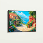 Landscape 297 Canvas Art 90 x 60 cm / Stretched on hidden frame