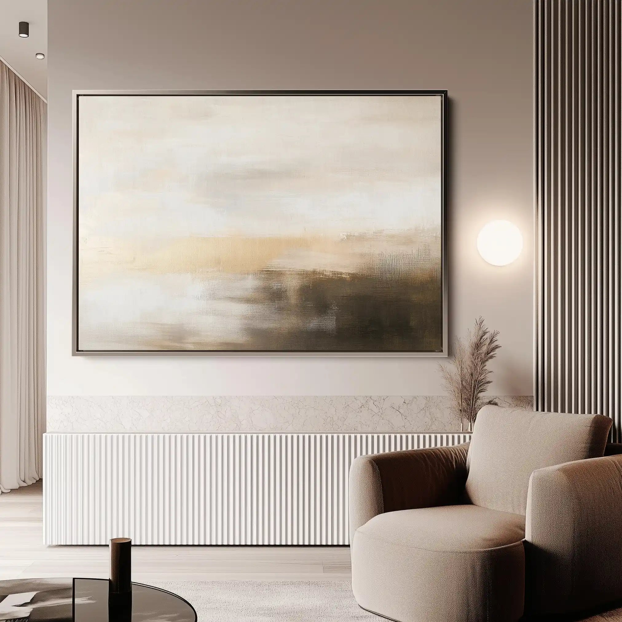 Abstract 298 Canvas Art 60 x 40 cm / Stretched on hidden frame