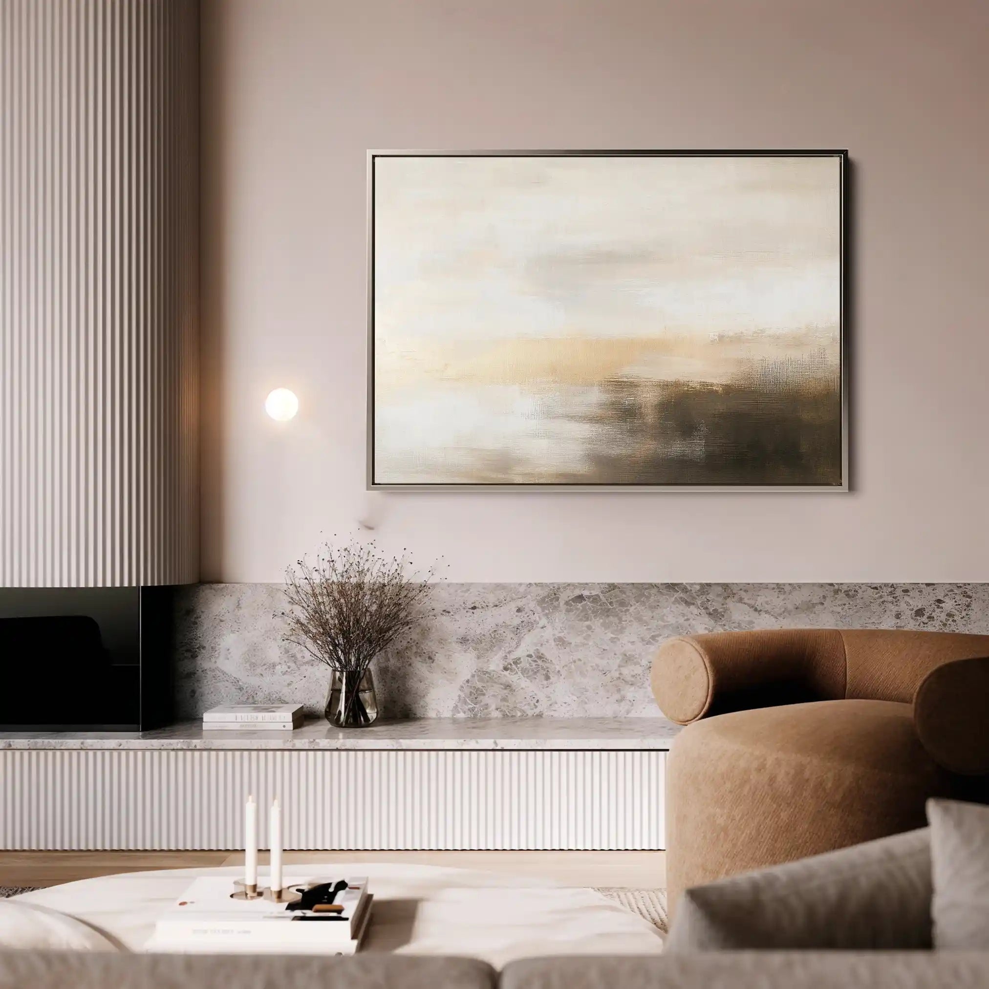 Abstract 298 Canvas Art 60 x 40 cm / Stretched on hidden frame