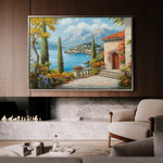 Landscape 298 Canvas Art 90 x 60 cm / Stretched on hidden frame