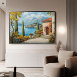 Landscape 298 Canvas Art 90 x 60 cm / Stretched on hidden frame